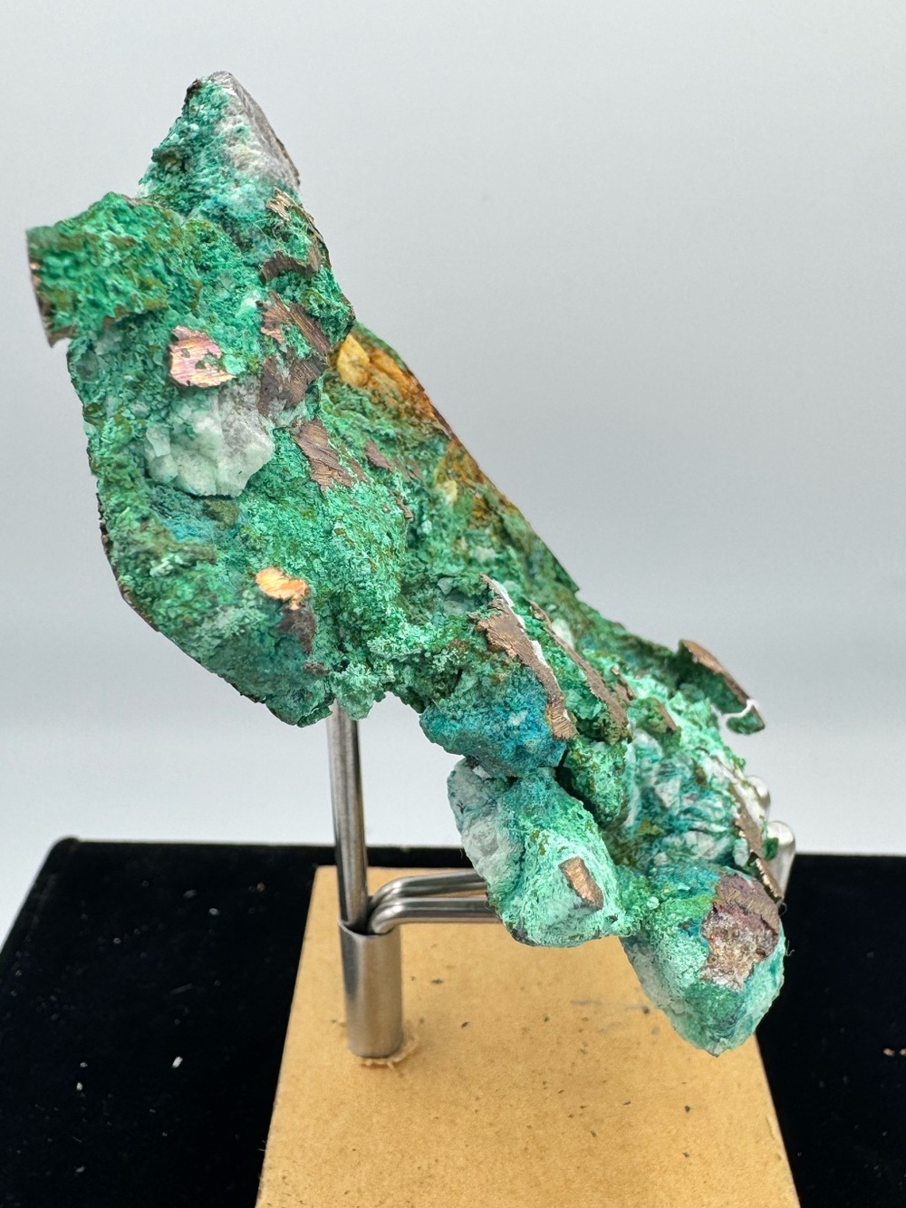 Copper with  Malachite - Picture 3 of 6